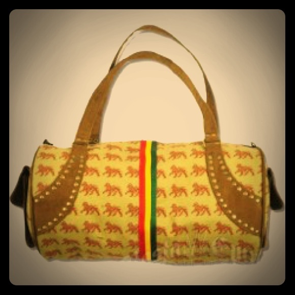 Dubwise Handbags - Dubwise Ladies Rasta Stripe Handbag